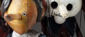 Superstars - Marionnettes en bois sculptées à la main