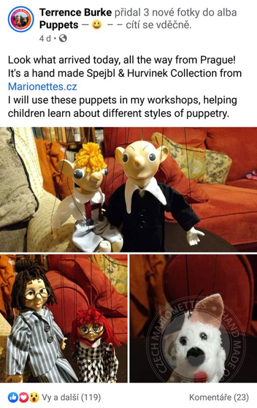 Review for Spejbl & Hurvínek marionettes