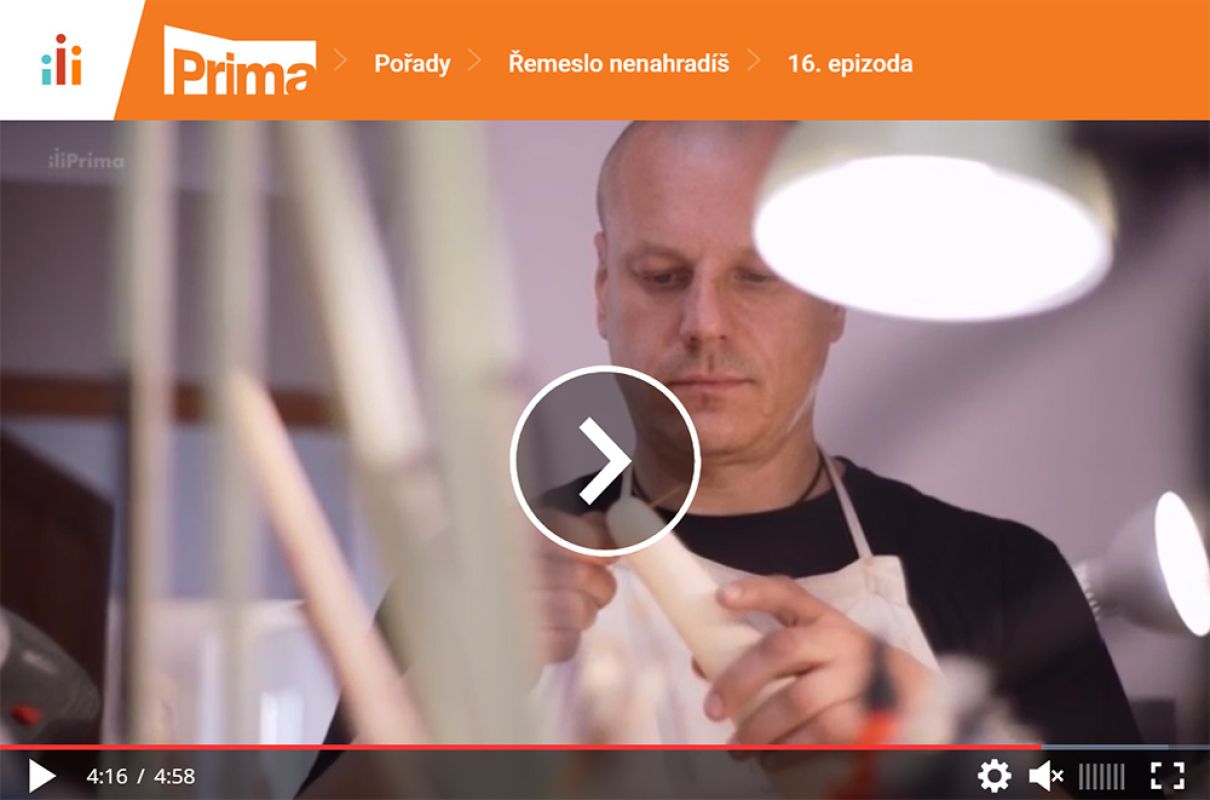 Petr Skácel na iPrima, 16. epizoda seriálu Řemeslo nenahradíš