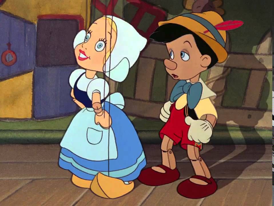 Bailarina – Marioneta checa hecha a mano inspirada en el clásico Pinocho #2