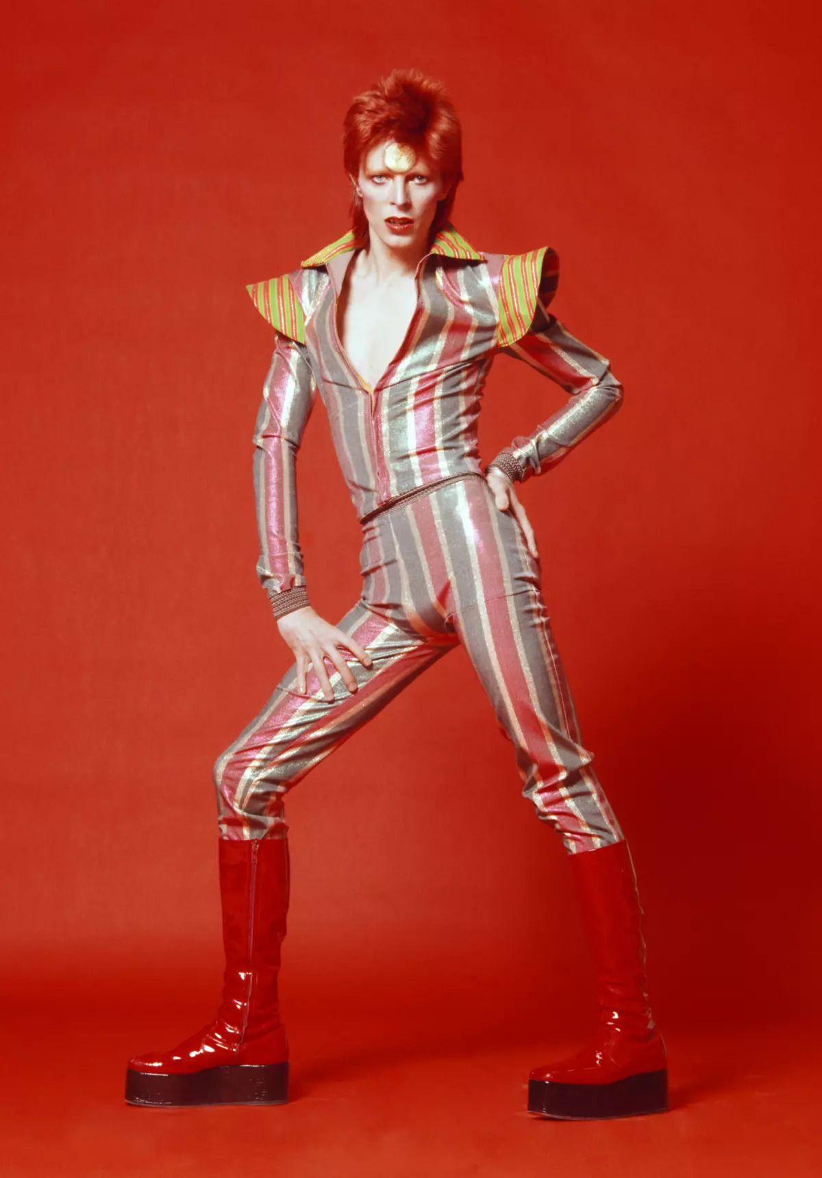 David Bowie Ziggy Stardust – marioneta checa hecha a mano #6