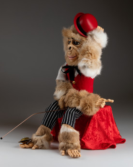 Mr. Monkey - pupazzo figurina ventriloquo su misura
