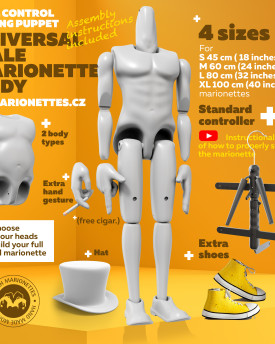 Mâle Marionette Universal Control Corps de contrôle pour impression 3D
