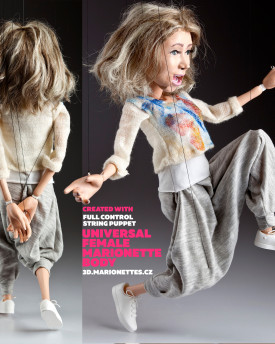 Femme Marionette Universal Control Corps de contrôle pour impression 3D