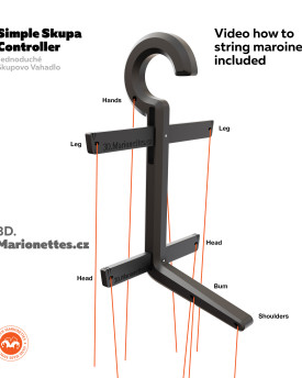 Controlador Simple - Tipo Skupa para impresión 3D