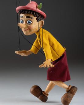 Pinocchio Cartoon Puppe