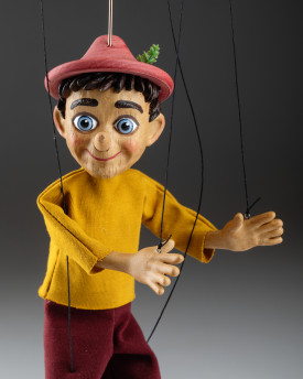 Pinocchio Cartoon Puppe