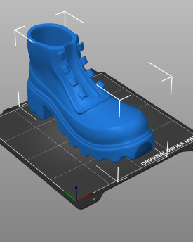 Boty 'kanady', 3D model k tisku pro 100cm loutku