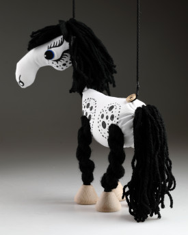 Weißes Pferd - Pepino Stoffpuppe