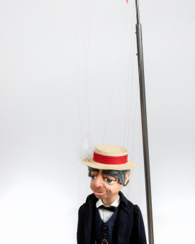 Support pour une marionnette de taille moyenne/grande - jusqu'à 130 cm de hauteur.