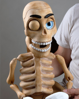 Donnie - Il Pupazzo Scheletro Definitivo per Ventriloqui