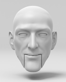 3D-Datei der Marionette des Heiligen Dominikus