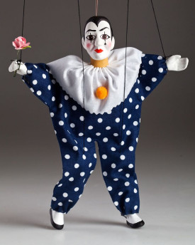 Schöne Pierrot Marionette