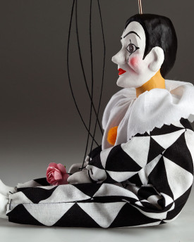 Schöne Pierrot Marionette