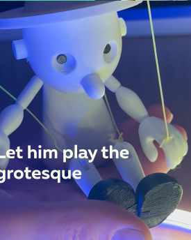 Small Pinocchio for a Big Joy of a 3D printing