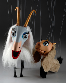 Baby Goat - Replik einer Marionette aus The Sound of Music