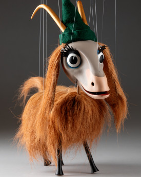 Capra Marrone - Marionetta Replica da The Sound of Music
