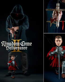 Heinrich von Skalitz – Handgefertigte Marionette aus Kingdom Come: Deliverance II