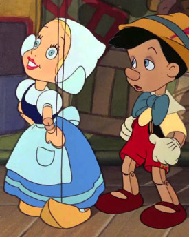 Dancer - Handmade Czech Marionette Replica From the Classic Pinocchio