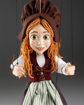 Dorotka - schöne Marionette traditionelles Dorfmädchen