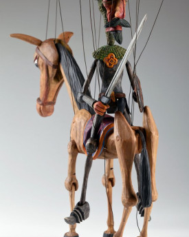 Don Quichotte and Rocinante Horse