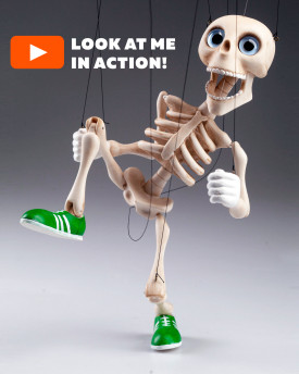 Baby Bonnie - full control dancing skeleton puppet