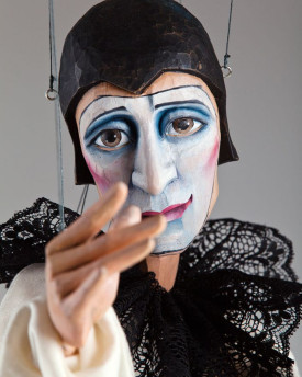 Melancholische Pierot Marionette