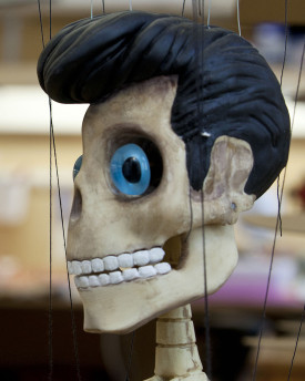 Modello 3D del teschio di Elvis Presley per stampa 3D 180 mm